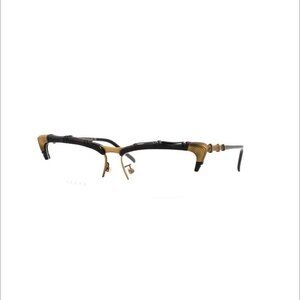 Gucci Womens Cat Eye Black Black Transparent Fashion Designer Eyewear